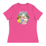 Thank You for Being a Friend (Women's Relaxed T-Shirt)-Women's T-Shirts-Swish Embassy