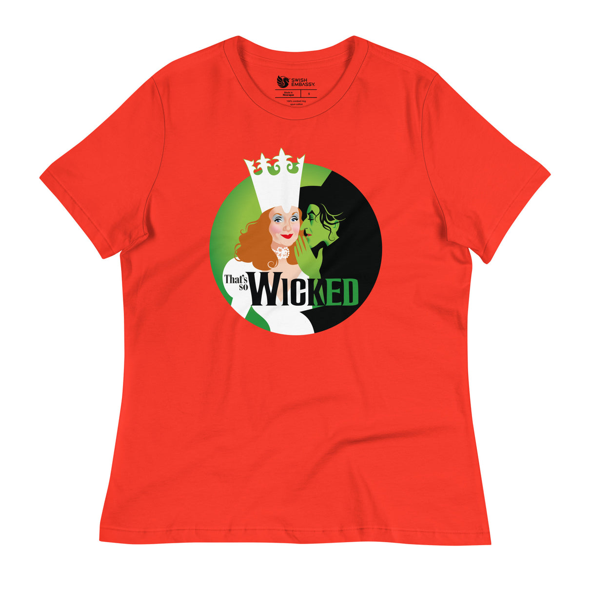 That's So Wicked (Women's Relaxed T-Shirt)-Women's T-Shirts-Swish Embassy