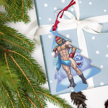 The North Remembers (Ornament/Fridge Magnet)-Wood Ornament-Swish Embassy