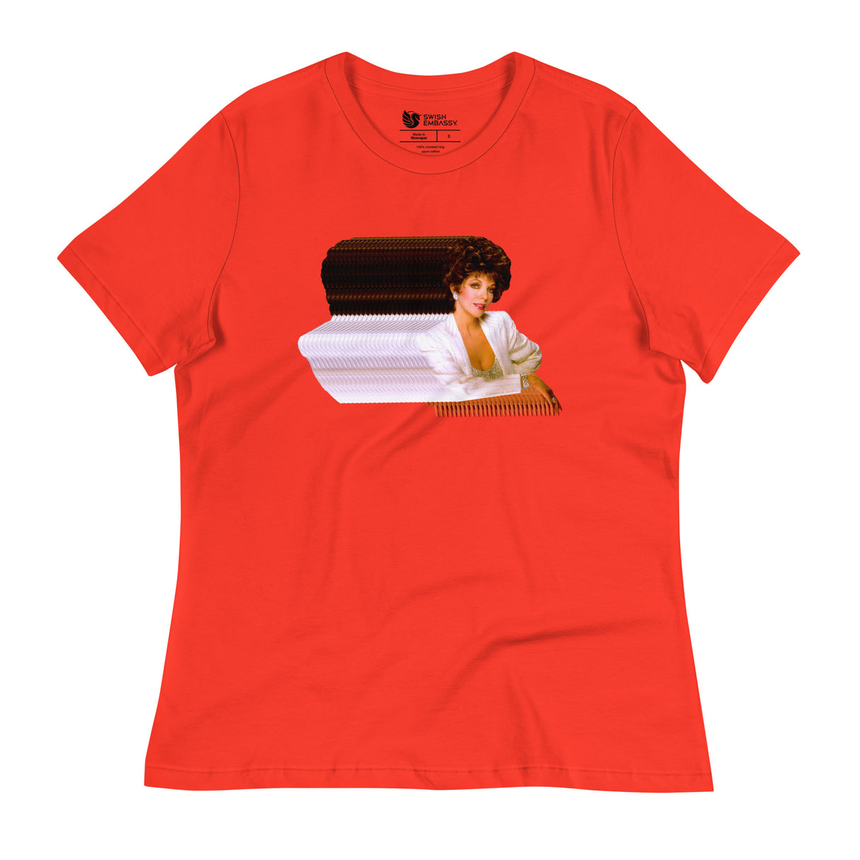 The Shoulderpad Supremacy (Women's Relaxed T-Shirt)-Women's T-Shirts-Swish Embassy