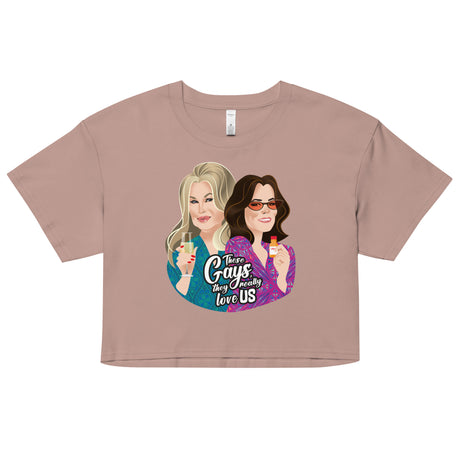 These Gays Love Us (Crop Top)-Crop Top-Swish Embassy