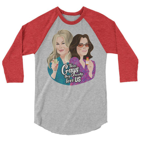 These Gays Love Us (Raglan)-Raglan-Swish Embassy