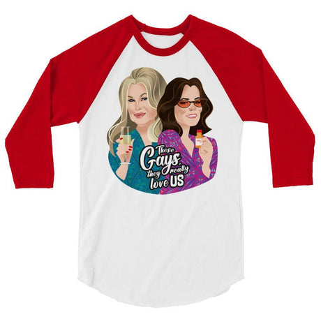 These Gays Love Us (Raglan)-Raglan-Swish Embassy