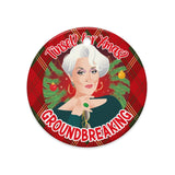Tinsel for Xmas? Groundbreaking (Ceramic Ornament)-Swish Embassy