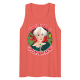 Tinsel for Xmas? Groundbreaking (Tank Top)-Christmas Tank Tops-Swish Embassy
