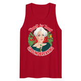 Tinsel for Xmas? Groundbreaking (Tank Top)-Christmas Tank Tops-Swish Embassy