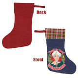 Tinsel for XMas (Sequin Christmas Stocking)-Christmas Stockings-Swish Embassy