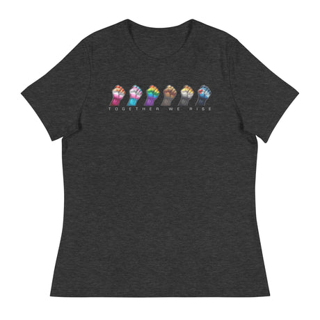 Together We Rise (Women's Relaxed T-Shirt)-Women's T-Shirts-Swish Embassy