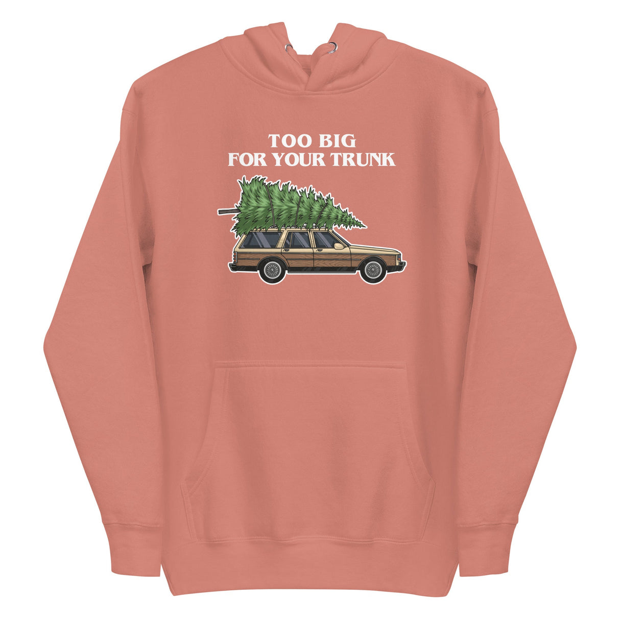 Too Big For Your Trunk (Hoodie)-Christmas Hoodies-Swish Embassy