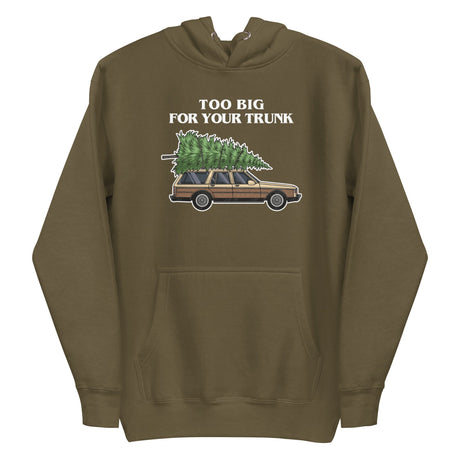 Too Big For Your Trunk (Hoodie)-Christmas Hoodies-Swish Embassy