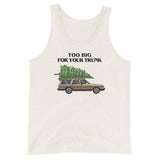 Too Big for Your Trunk (Tank Top)-Christmas Tank Tops-Swish Embassy