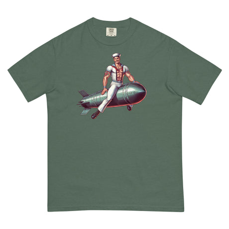 Torpedo Away (Boxy Tee)-Boxy T-Shirt-Swish Embassy