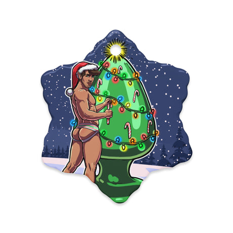 Trim the Rear (Ceramic ornament)-Ceramic Ornament-Swish Embassy