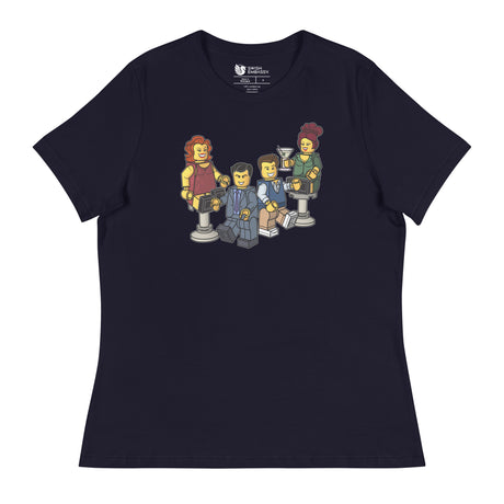 Truman & Adler Blocks (Women's Relaxed T-Shirt)-Women's T-Shirts-Swish Embassy