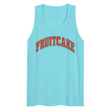 Varsity Fruitcake (Tank top)-Christmas Tank Tops-Swish Embassy