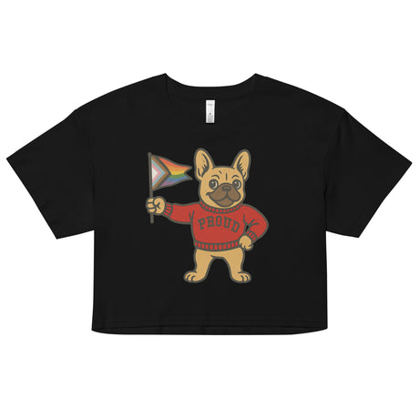 Varsity Pride Puppy (Crop Top)-Crop Top-Swish Embassy