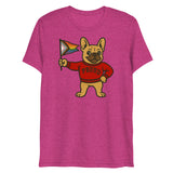 Varsity Pride Puppy (Triblend)-Triblend T-Shirt-Swish Embassy