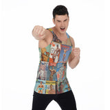 Vintage Beefcake (Allover Tank Top)-Allover Tank Top-Swish Embassy