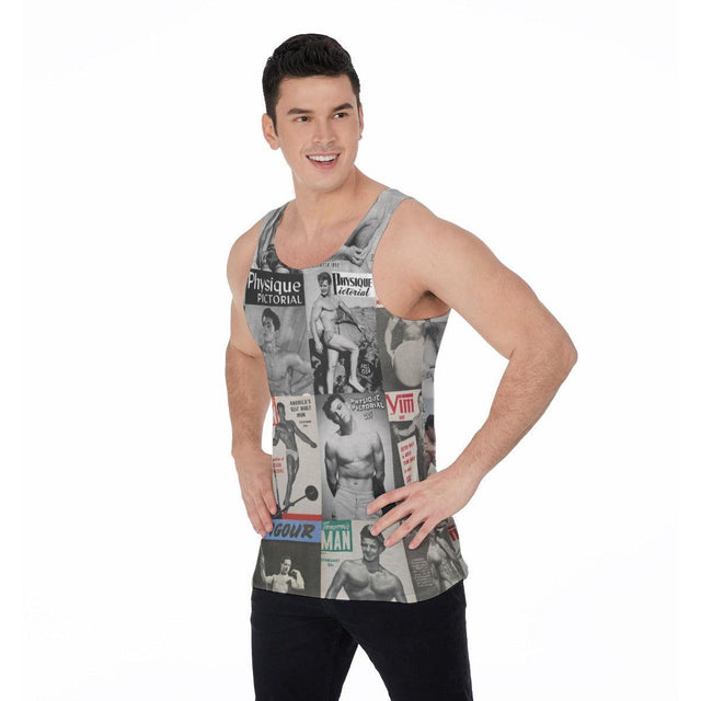 Vintage Physique (Allover Tank Top)-Allover Tank Top-Swish Embassy