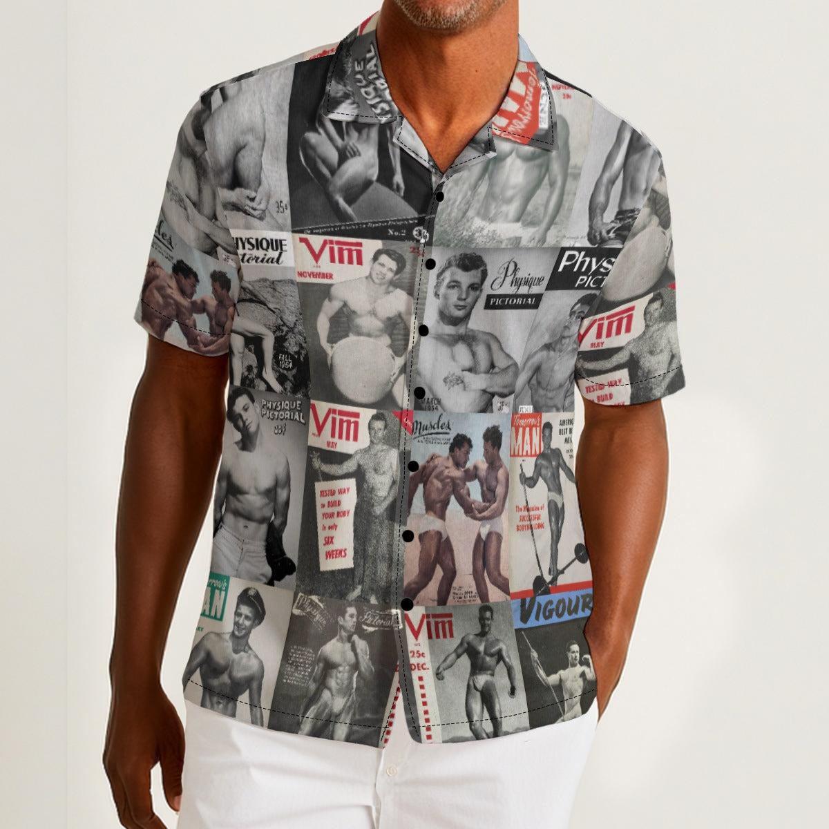 Vintage Physique (Cotton Button Shirt)-Cotton Button Shirt-Swish Embassy