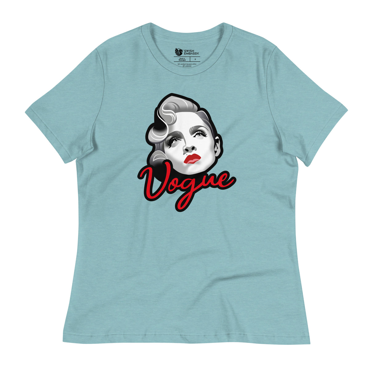 Vogue (Women's Relaxed T-Shirt)-Women's T-Shirts-Swish Embassy