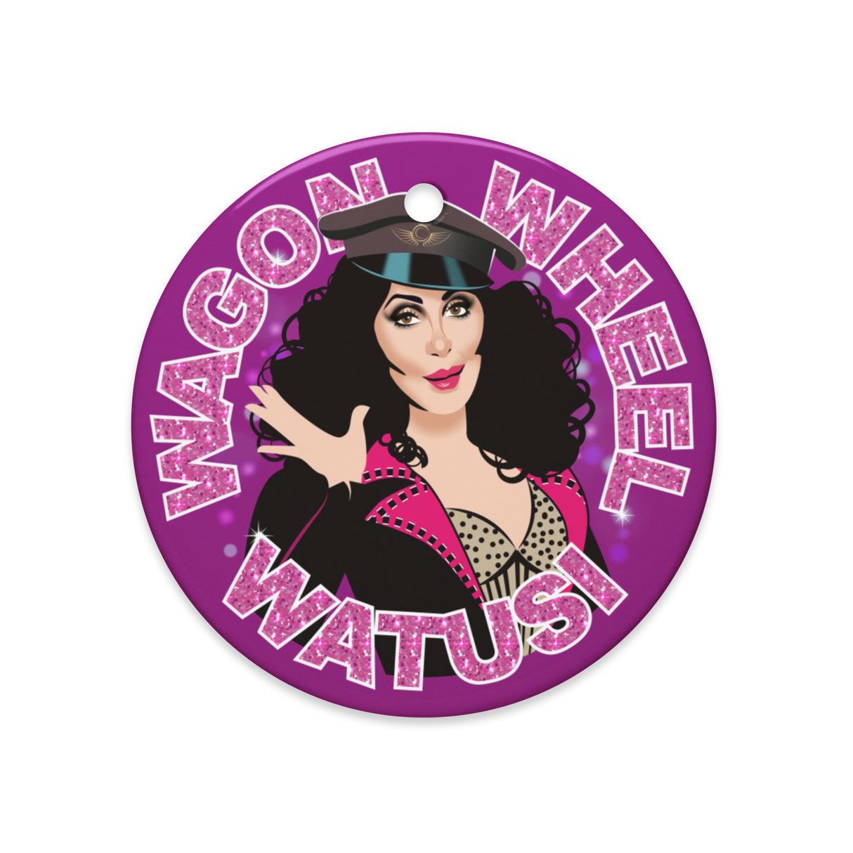 Wagon Wheel Watusi (Ceramic ornament)-Swish Embassy