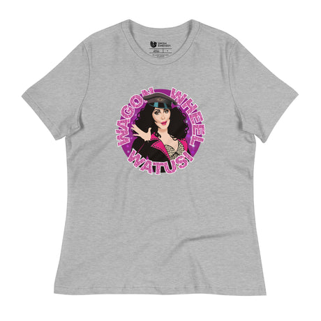 Wagon Wheel Watusi (Women's Relaxed T-Shirt)-Women's T-Shirts-Swish Embassy