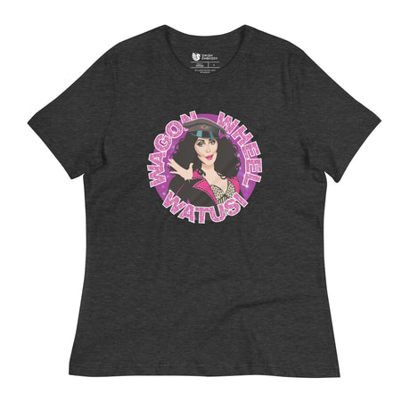 Wagon Wheel Watusi (Women's Relaxed T-Shirt)-Women's T-Shirts-Swish Embassy