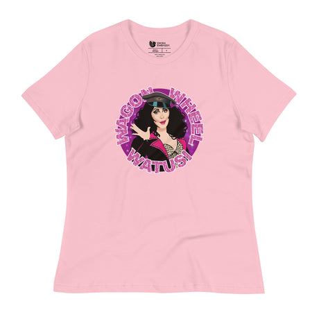 Wagon Wheel Watusi (Women's Relaxed T-Shirt)-Women's T-Shirts-Swish Embassy