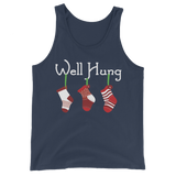 Well Hung Stocking (Tank Top)-Christmas Tank Tops-Swish Embassy