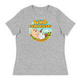 Who Came First (Women's Relaxed T-Shirt)-Women's T-Shirts-Swish Embassy