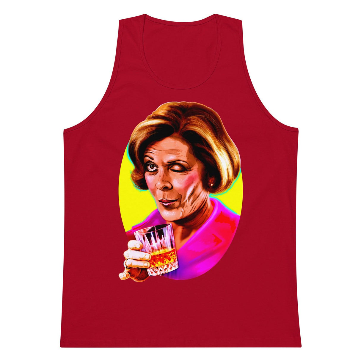 Wink and Drink (Tank Top)-Tank Top-Swish Embassy