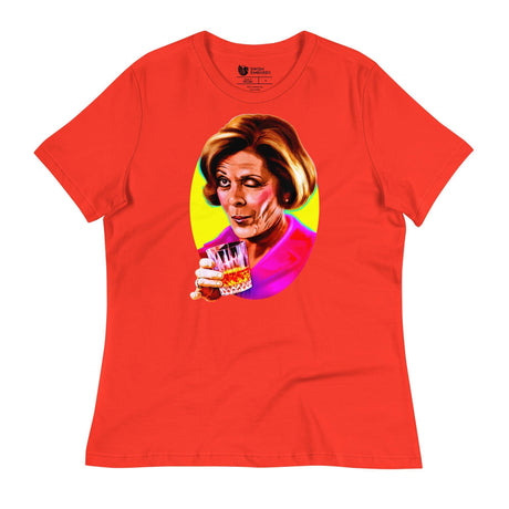 Wink and Drink (Women's Relaxed T-Shirt)-Women's T-Shirts-Swish Embassy