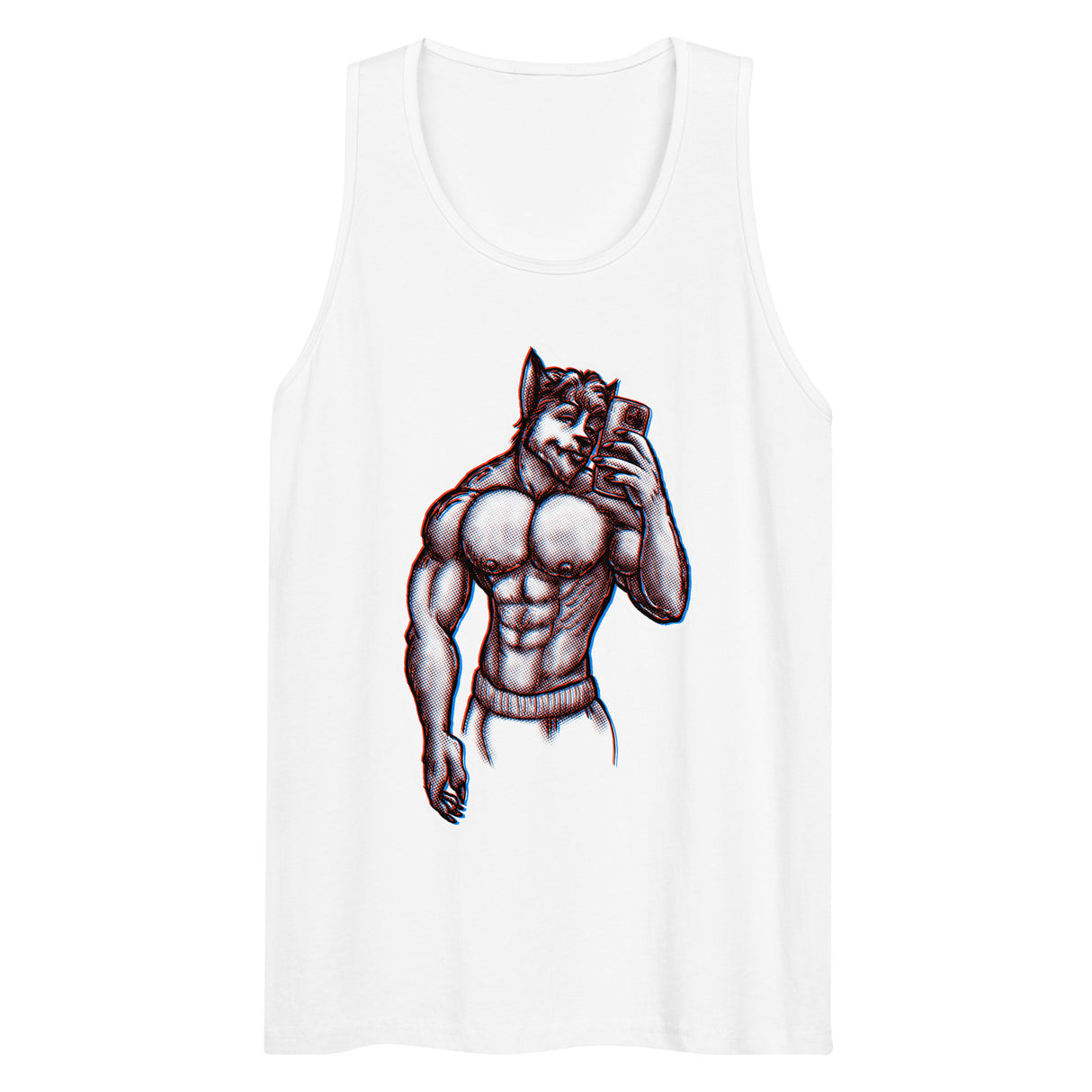 Wolfie (Tank Top)-Tank Top-Swish Embassy