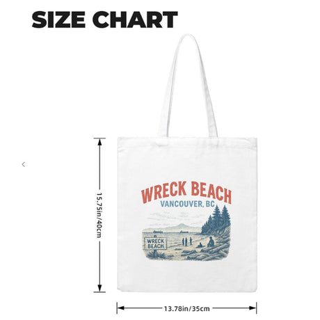 Wreck Beach (Canvas Bag)-Canvas Bag-Swish Embassy