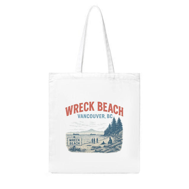 Wreck Beach (Canvas Bag)-Canvas Bag-Swish Embassy