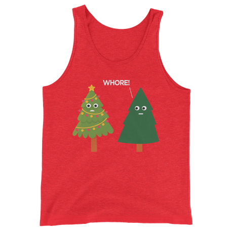X-Mas Tree Shade (Tank Top)-Christmas Tank Tops-Swish Embassy