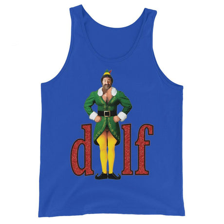 XMas DILF (Tank Top)-Christmas Tank Tops-Swish Embassy