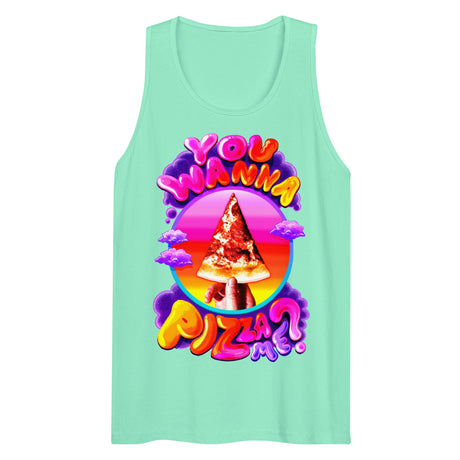 You Wanna Pizza Me? (Tank Top)-Tank Top-Swish Embassy