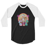 Miami is Proud (Raglan) - Black/White
