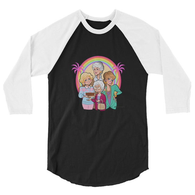 Miami is Proud (Raglan) - Black/White