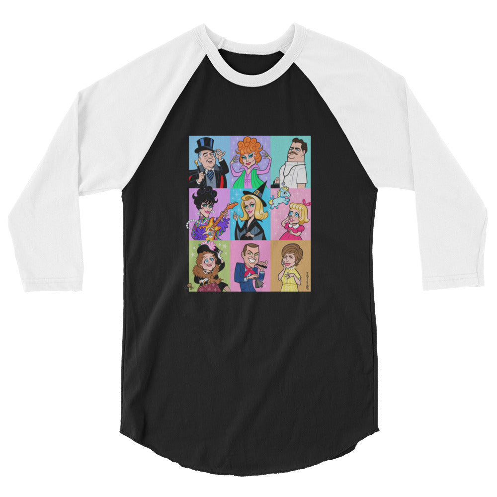 Bewitches (Raglan) - Black/White