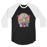 Miami is Proud (Raglan) - Black/White