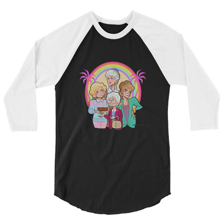 Miami is Proud (Raglan) - Black/White