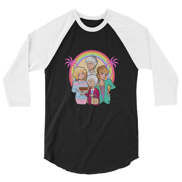 Miami is Proud (Raglan) - Black/White