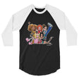 Who Do You Think You Are (Raglan) - Black/White