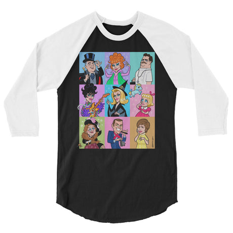 Bewitches (Raglan) - Black/White