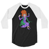 Endora (Raglan) - Black/White