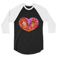 Fancy Like This (Raglan) - Black/White