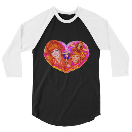 Fancy Like This (Raglan) - Black/White